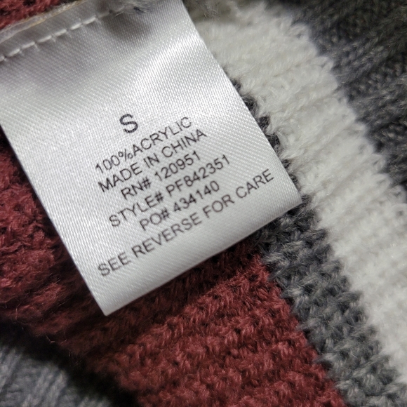 Hippie Rose Hooded Sweater Sz Small - Picture 4 of 6